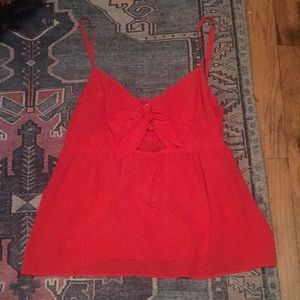 Red Madewell tank top